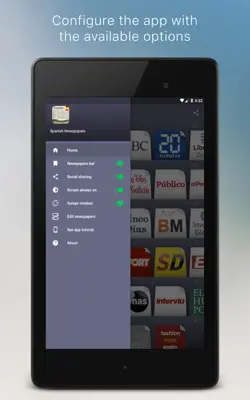 Periódicos android App screenshot 0