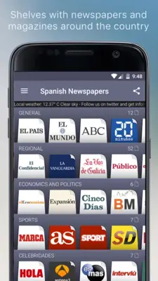 Periódicos android App screenshot 11