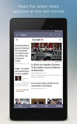 Periódicos android App screenshot 2