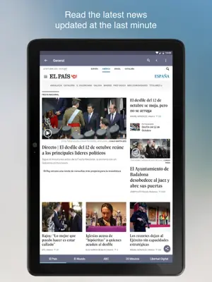 Periódicos android App screenshot 6